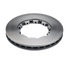 MPBR76694 by HALDEX - Disc Brake Rotor - Flat/Spline Rotor for Truck/Trailer with 17.00" Overall Diameter