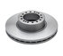 MPBR76641 by HALDEX - Disc Brake Rotor - Transit, Coach Hat Type, 14 Bolt Holes, 16.98" Diameter