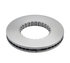 MPBR76690 by HALDEX - Disc Brake Rotor - Transit, Coach Flat Type, Splined, 17.09" Diameter