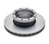 MPBR76602A by HALDEX - Disc Brake Rotor - Transit, Coach U Type, 10 Bolt Holes, Meritor Brake System