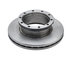 MPBR76612 by HALDEX - Disc Brake Rotor - Transit, Coach U Type, 10 Bolt Holes, M16-1.5 Thread Size