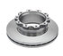 MPBR76618 by HALDEX - Disc Brake Rotor - Truck U Type, 16.93" Diameter, 5 / 8"-11 Bolt Thread