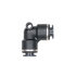 APC65F6 by HALDEX - Midland Push-to-Connect (PTC) Fitting - Composite, Fixed Union Elbow Type, 3/8" ID