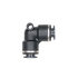 APC65F4 by HALDEX - Midland Push-to-Connect (PTC) Fitting - Composite, Fixed Union Elbow Type, 1/4 in. Tubing ID