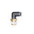 APC69S532X4 by HALDEX - Air Brake Air Line Connector Fitting - Male 90� Elbow, Swivel, Tube Size 5/32, Pipe Thread 1/4-27