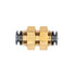 APCH826 by HALDEX - Midland Push-to-Connect (PTC) Fitting - Composite, Bulkhead Union Type, Male Connector, 3/8" ID