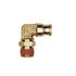 APX69S532X2 by HALDEX - Midland Push-to-Connect (PTC) Fitting - Brass, Swivel Elbow Type, Male Connector, 5/32 in. Tubing ID