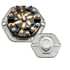 Haldex BE24030 Receptacle 7-Way Circuit Breaker Style Receptacle - Without Housing, 30-Amp