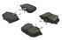 100.08380 by CENTRIC - Disc Brake Pad