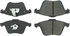 102.09152 by CENTRIC - C-Tek Semi-Metallic Brake Pads with Shims