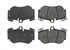 102.11300 by CENTRIC - C-Tek Semi-Metallic Brake Pads with Shims
