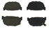 102.02720 by CENTRIC - C-Tek Semi-Metallic Brake Pads with Shims