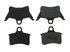 102.03860 by CENTRIC - C-Tek Semi-Metallic Brake Pads with Shims