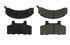 102.02150 by CENTRIC - C-Tek Semi-Metallic Brake Pads with Shims