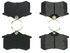 106.03400 by CENTRIC - Posi Quiet Extended Wear Brake Pads with Shims