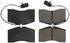 102.05941 by CENTRIC - C-Tek Semi-Metallic Brake Pads with Shims