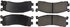 102.05530 by CENTRIC - C-Tek Semi-Metallic Brake Pads with Shims