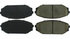 Centric 106.07930 Disc Brake Pad Set Posi Quiet Extended Wear Brake Pads with Shims and Hardware