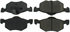 106.08430 by CENTRIC - Posi Quiet Extended Wear Brake Pads with Shims and Hardware