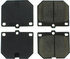 300.01140 by CENTRIC - Premium Semi-Metallic Brake Pads with Shims and Hardware