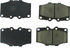 300.01370 by CENTRIC - Premium Semi-Metallic Brake Pads with Shims and Hardware