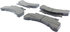 300.02240 by CENTRIC - Centric Premium Semi-Metallic Brake Pads with Shims and Hardware