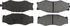 300.02660 by CENTRIC - Centric Premium Semi-Metallic Brake Pads with Shims and Hardware