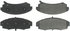 300.03530 by CENTRIC - Centric Premium Semi-Metallic Brake Pads with Shims and Hardware