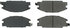 300.03630 by CENTRIC - Centric Premium Semi-Metallic Brake Pads with Shims and Hardware