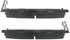 300.03630 by CENTRIC - Centric Premium Semi-Metallic Brake Pads with Shims and Hardware