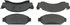 300.03750 by CENTRIC - Centric Premium Semi-Metallic Brake Pads with Shims and Hardware