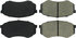 300.03890 by CENTRIC - Centric Premium Semi-Metallic Brake Pads with Shims and Hardware