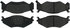 300.05220 by CENTRIC - Centric Premium Semi-Metallic Brake Pads with Shims and Hardware