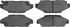 300.04960 by CENTRIC - Centric Premium Semi-Metallic Brake Pads with Shims and Hardware