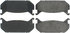 300.05840 by CENTRIC - Centric Premium Semi-Metallic Brake Pads with Shims and Hardware