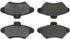 300.06000 by CENTRIC - Centric Premium Semi-Metallic Brake Pads with Shims and Hardware