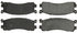 300.05530 by CENTRIC - Centric Premium Semi-Metallic Brake Pads with Shims and Hardware