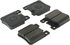 300.06030 by CENTRIC - Centric Premium Semi-Metallic Brake Pads with Shims