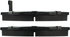 300.04090 by CENTRIC - Centric Premium Semi-Metallic Brake Pads with Shims and Hardware