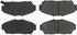 300.06170 by CENTRIC - Centric Premium Semi-Metallic Brake Pads with Shims and Hardware