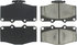 300.04100 by CENTRIC - Centric Premium Semi-Metallic Brake Pads with Shims and Hardware
