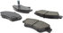 300.06210 by CENTRIC - Centric Premium Semi-Metallic Brake Pads with Shims and Hardware