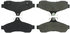 300.06280 by CENTRIC - Centric Premium Semi-Metallic Brake Pads with Shims and Hardware