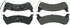 300.06640 by CENTRIC - Centric Premium Semi-Metallic Brake Pads with Shims and Hardware