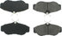 300.06760 by CENTRIC - Centric Premium Semi-Metallic Brake Pads with Shims and Hardware