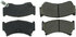 300.06680 by CENTRIC - Centric Premium Semi-Metallic Brake Pads with Shims and Hardware