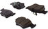 300.07100 by CENTRIC - Centric Premium Semi-Metallic Brake Pads with Shims and Hardware