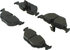 300.06921 by CENTRIC - Centric Premium Semi-Metallic Brake Pads with Shims and Hardware