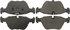 300.07250 by CENTRIC - Premium Semi-Metallic Brake Pads with Shims and Hardware