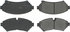 300.07530 by CENTRIC - Centric Premium Semi-Metallic Brake Pads with Shims and Hardware